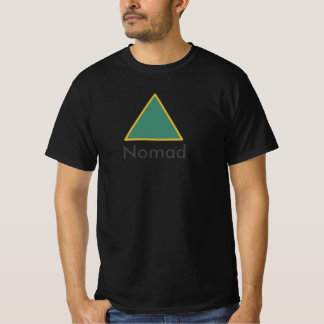 Nomad Text Minimalist Personalise T-Shirt