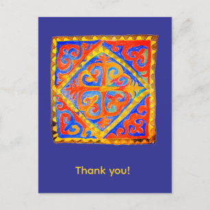 Nomadic art postcard