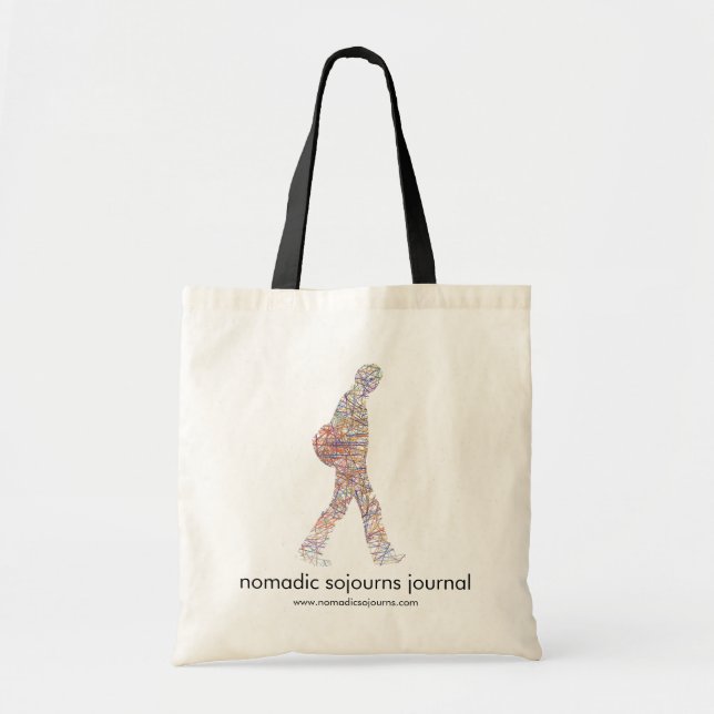 nomadic sojourns journal tote (Front)