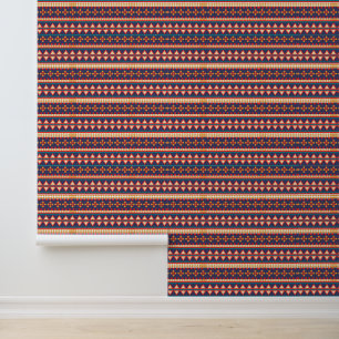 Nomadic Threads Aztec Pattern Wallpaper