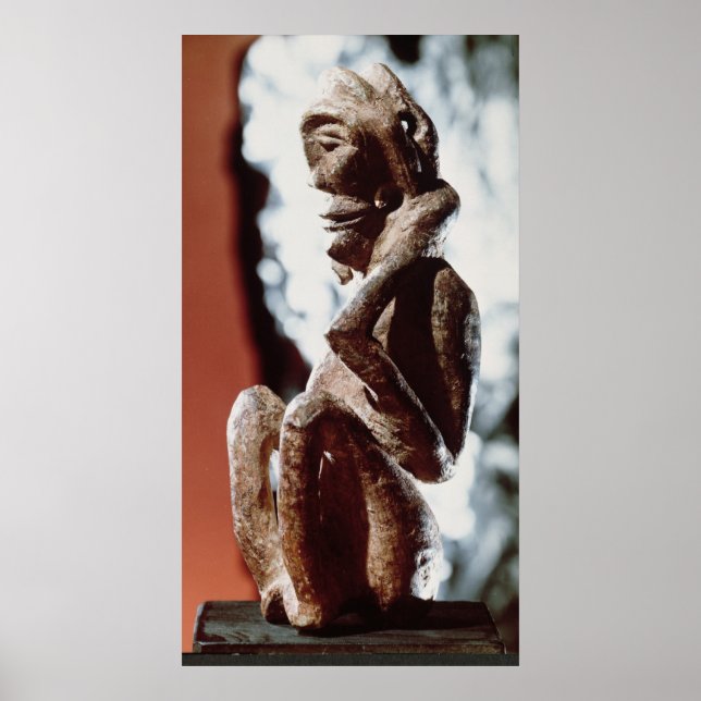 Nomali figure of the Mende tribe Poster (Front)