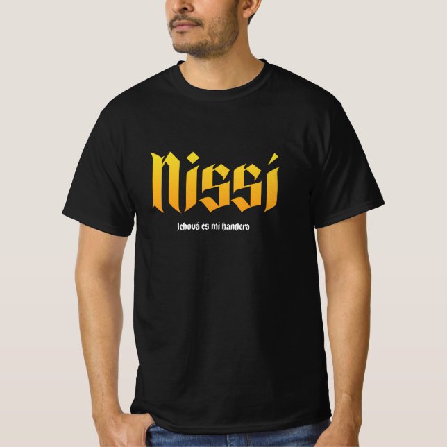 nombres de Dios, Yahweh, hebrew T-Shirt (Front)