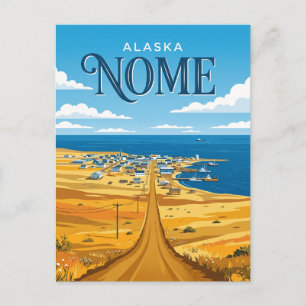 Nome USA Postcard