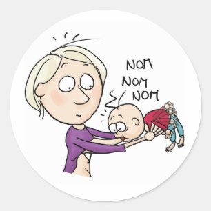 Nomnomnom sticker