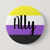 Non-binary Ally flag