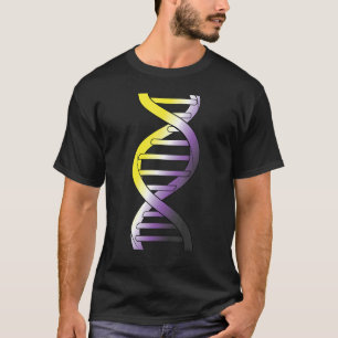 Non Binary Dna Gay Pride Month Flag Queer Lgbtq No T-Shirt