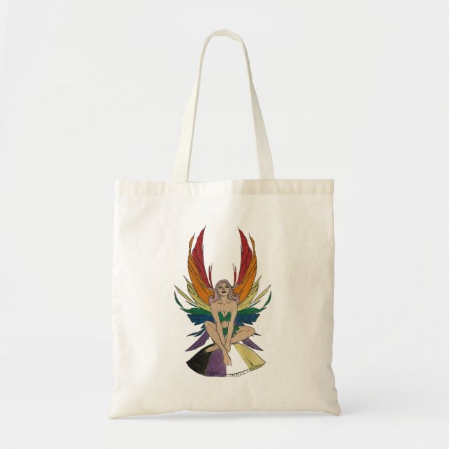 Non-binary Faerie Tote Bag (Front)