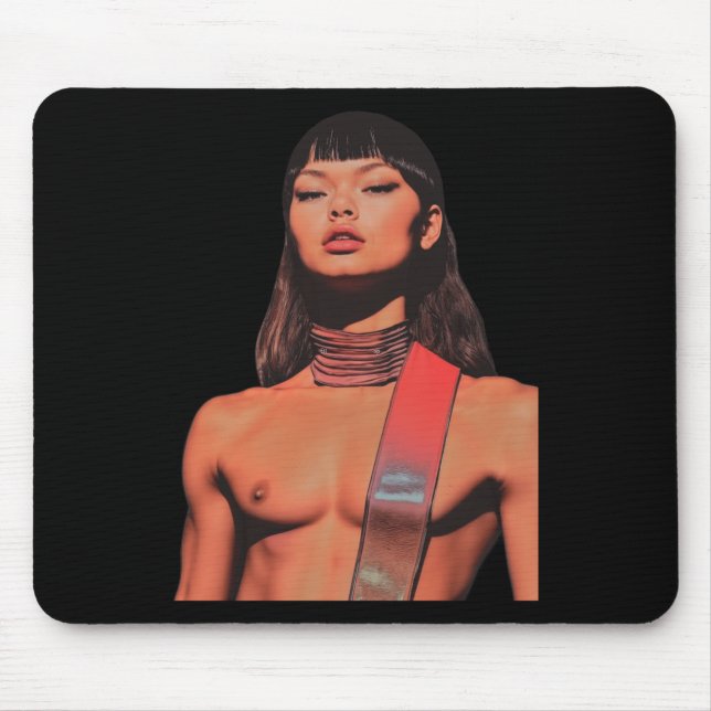 Non-binary Futures Unbound Power And Fluid Mouse Pad (Front)