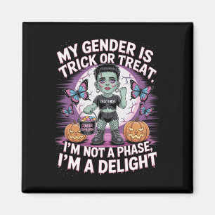 Non-binary Halloween Frankenstein Pronouns Not A P Magnet