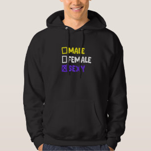 Non Binary Person Hoodie