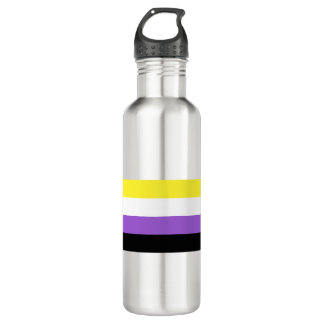 Non Binary Pride 710 Ml Water Bottle