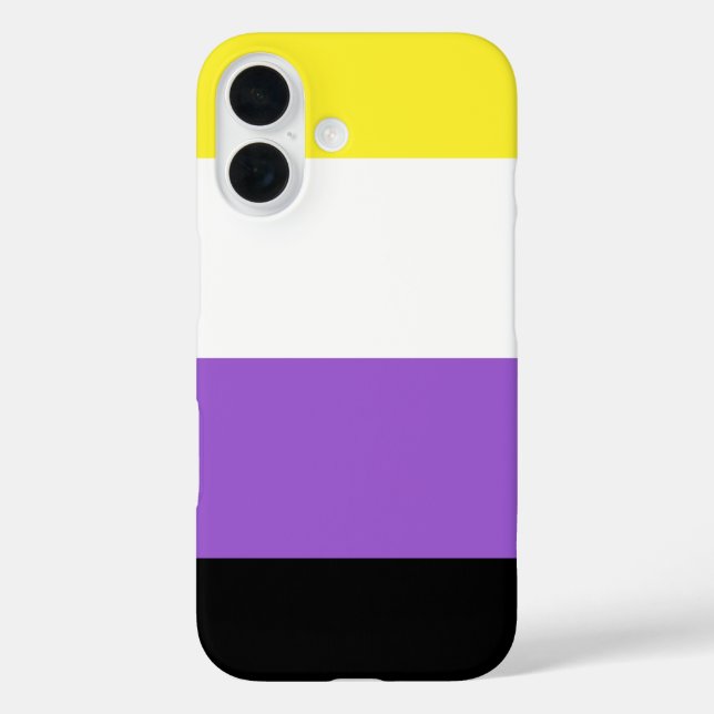 Non Binary Pride Case-Mate iPhone Case (Back)