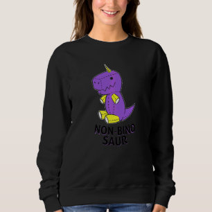 Non Binary Pride Flag Colours Nonbinary Non Bino S Sweatshirt