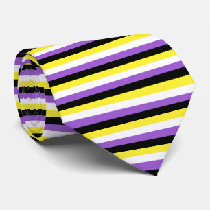 Non Binary Pride Flag Tie