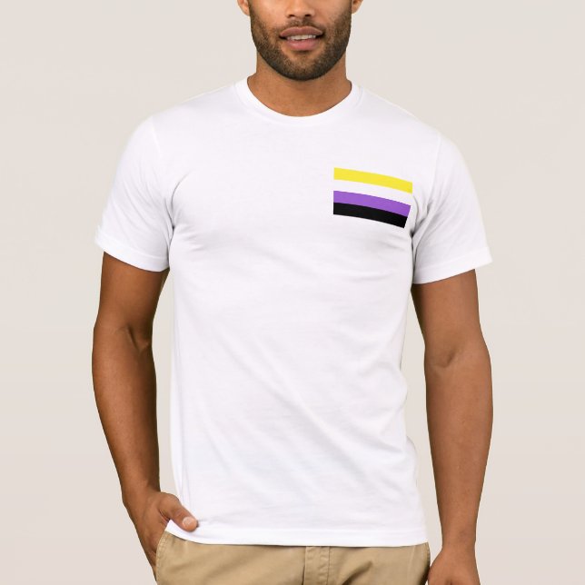 Non Binary Pride T-Shirt (Front)