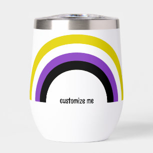 Non-Binary Rainbow Non Binary Pride Flag