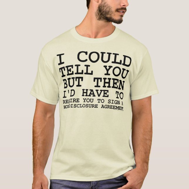 Non-Disclosure Agreement T-shirt (Front)
