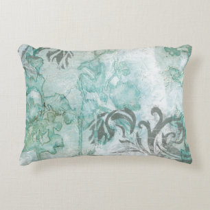 Non-Embellished Flower Spray III Decorative Cushion
