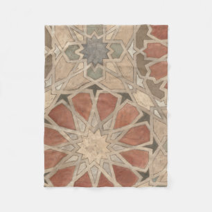 Non-Embellished Marrakesh Design I Fleece Blanket