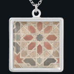 Non-Embellished Marrakesh Design II Silver Plated Necklace<br><div class="desc">Home Décor</div>