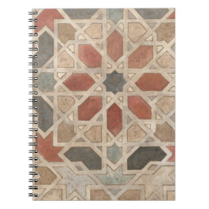 Non-Embellished Marrakesh Design II Spiral Notebook