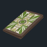 Non-Embellished Palm Motif I Trifold Wallet<br><div class="desc">Home Décor</div>