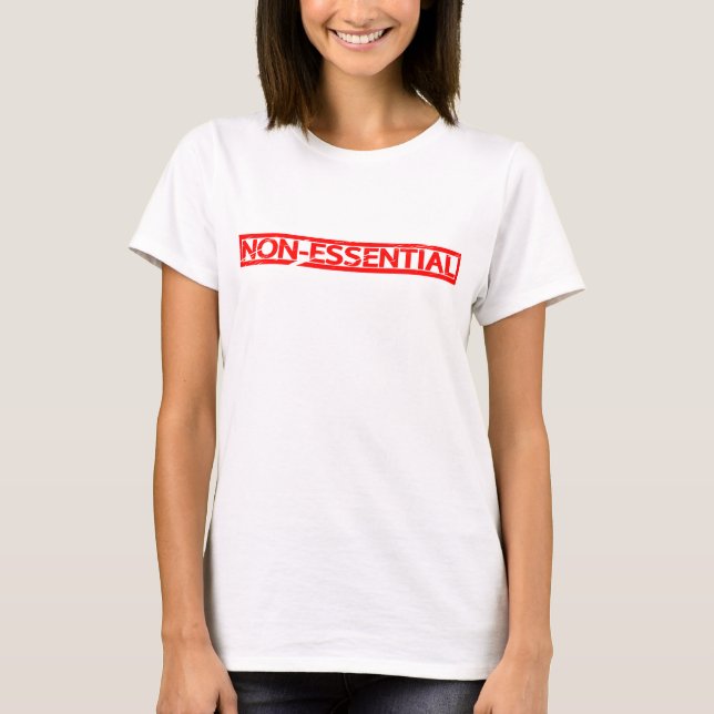Non-essential Stamp T-Shirt (Front)