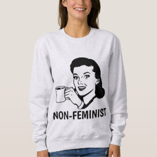NON-FEMINIST, Anti-Feminist, Ladies T-Shirts
