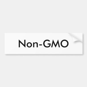 Non-GMO Bumper Sticker