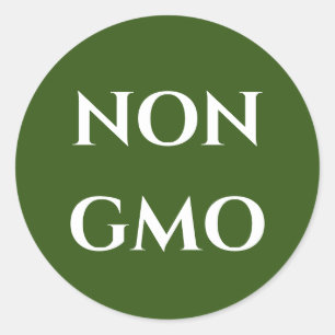NON GMO Sticker