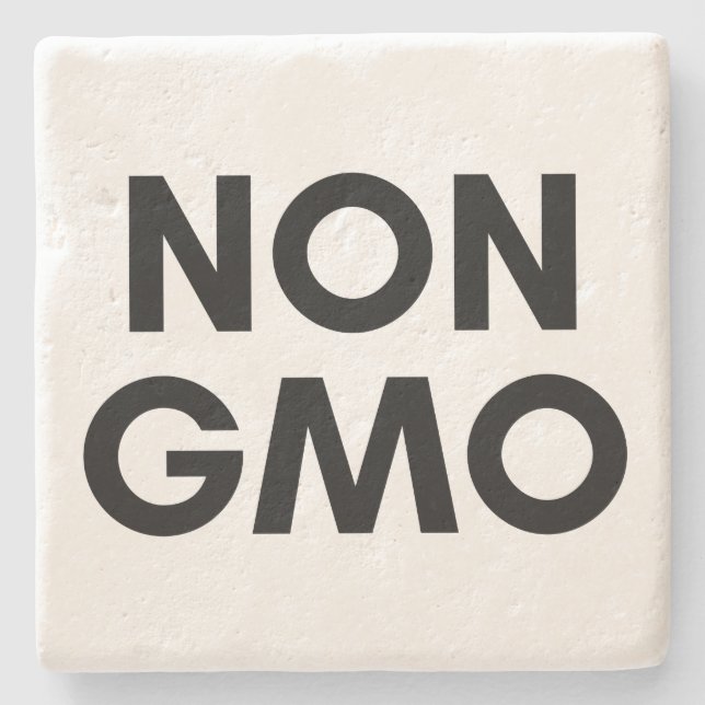 non gmo stone coaster (Front)