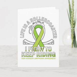 Non hodgkin lymphoma cancer awareness card