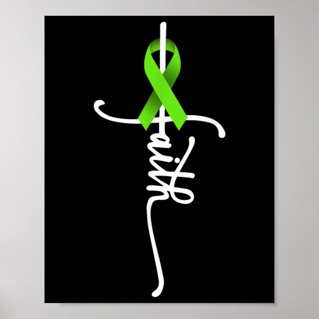 Non-hodgkin Lymphoma Cancer Faith Cancer Poster (Front)