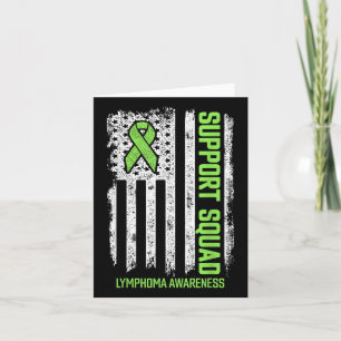 Non-hodgkin Lymphoma Support Squad Lymphoma Cancer Card