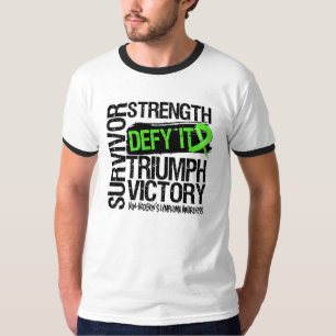 Non-Hodgkin Lymphoma Survivor Defy It T-Shirt