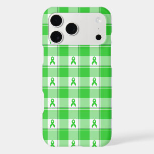 Non-Hodgkin's Lymphoma Awareness Plaid Lime Green