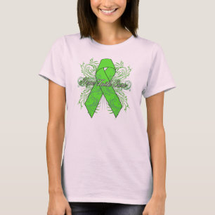 Non-Hodgkins Lymphoma Flourish Hope Faith Cure T-Shirt