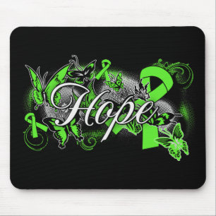 Non-Hodgkins Lymphoma Hope Garden Ribbon Mouse Pad