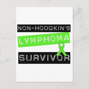Non-Hodgkin's Lymphoma Survivor Postcard