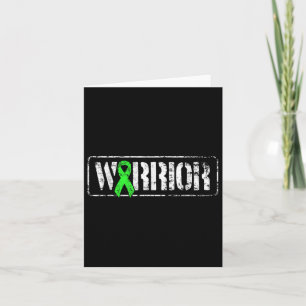 Non-hodgkins Lymphoma Warrior - Military-style Awa Card