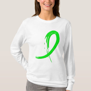 Non-Hodgkin's Lymphoma's Lime Green Ribbon A4 T-Shirt