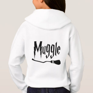 Non-Magical Witch and wizard design with broom