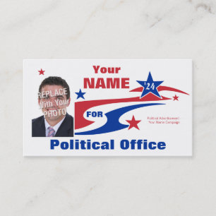 Non-Partisan Political Election Campaign Business Card