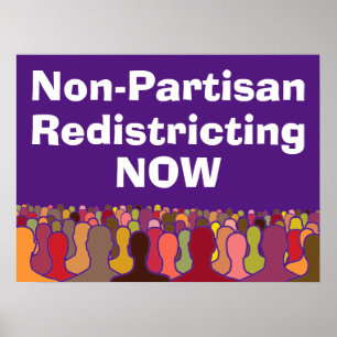 Non-Partisan Redistricting Now Poster