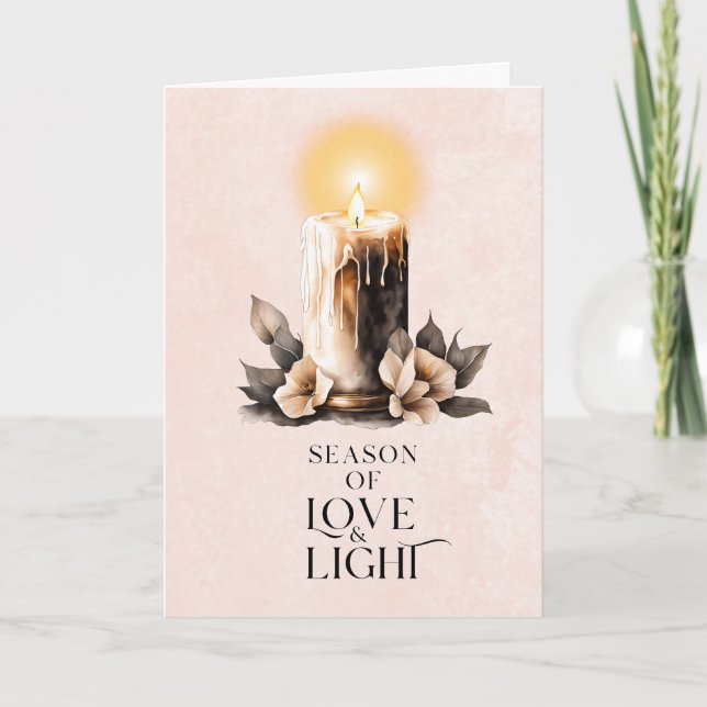 Non-Photo Folded Holiday Greeting Card (Front)