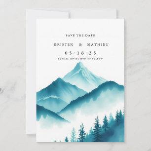 Non-Photo Mountain Save The Date