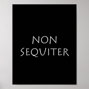 Non sequiter poster