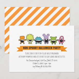 Non Spooky Halloween Party Invitation