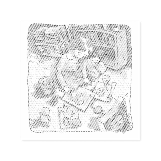 non-stop self-inking stamp (Design)