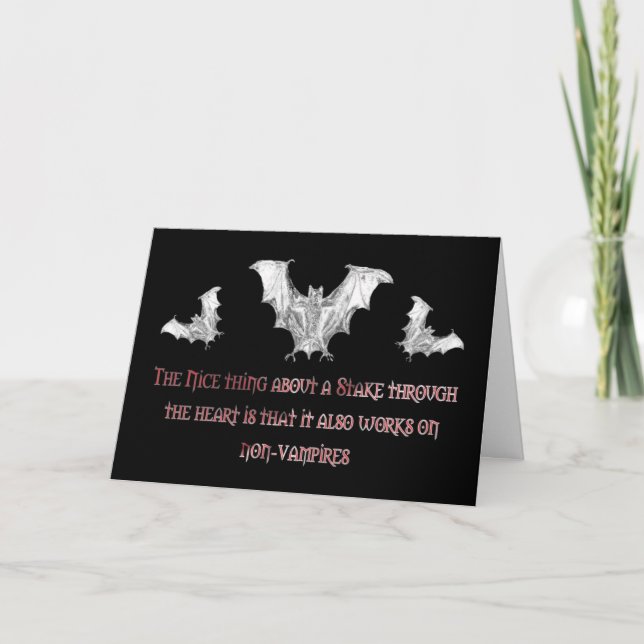 Non-Vampires Card (Front)